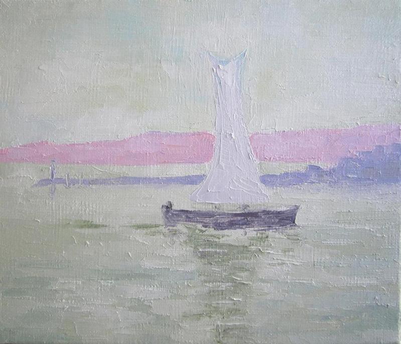 Ruhiges Segel